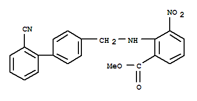 甲基2-((2'-氰基联苯-4-基)甲氨基)-3-硝基苯甲酸酯