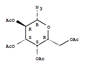 1-叠氮-1-脱氧-β-D-吡喃半乳糖苷四乙酸酯 487392