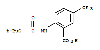 2-叔丁氧基甲酰胺基-5-三氟甲基苯甲酸