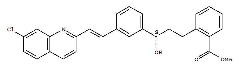 2-[3-(s)-[3-[2-(7-氯-2-喹啉基)乙烯基]苯基]-3-羟基丙基]苯甲酸甲酯