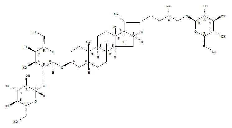 知母皂苷BIII对照品(标准品) | 142759-74-8