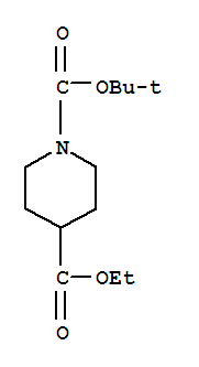 N-叔丁氧羰基-4-乙氧羰基哌啶