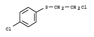 1-氯-4-[(2-氯乙基)硫代]苯