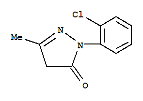 1-(2-氯苯基)-3-甲基-5-吡唑啉酮