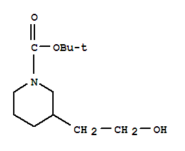 1-Boc-3-羟乙基哌啶; 3-羟乙基哌啶-1-甲酸叔丁酯