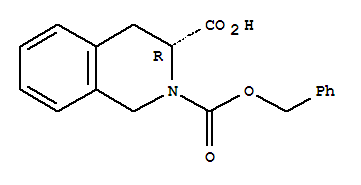 (3R)-2-苄氧羰基-1,2,3,4-四氢异喹啉-3-羧酸