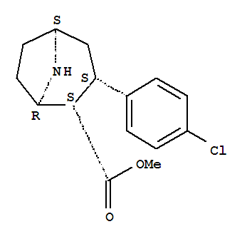 (1R,2s,3s,5s)-甲基3-(4-氯苯基)-8-氮杂双环[3.2.1]辛烷-2-羧酸