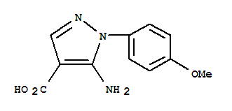 5-氨基-1-(4-甲氧基苯基)-1<I>H</I>-吡唑-4-羧酸