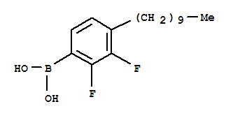 (4-癸基-2,3-二氟苯基)硼酸