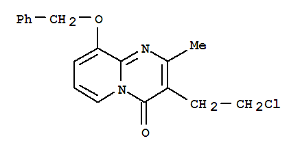 3-(2-氯乙基)-2-甲基-9-苄氧基-4H-吡啶并[1,2A]嘧啶-4-酮