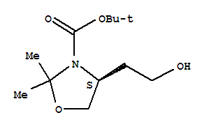 (S)-N-BOC-2,2-二甲基-4-(2-羟乙基)噁唑烷