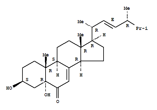 3,5-二羟基麦角甾醇-7,22-二烯-6-酮