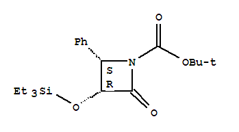 (3R,4S)-2-氧代-4-苯基-3-[(三乙基硅基)氧]氮杂环丁烷-1-羧酸叔丁酯 多西侧链