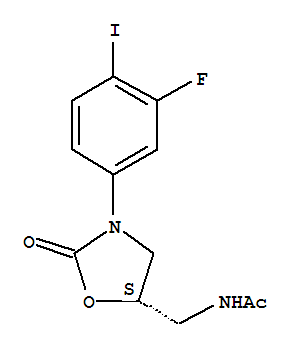 (S)-N-[3-(3-氟-4-碘-苯基)-2-氧代-唑烷-5-甲基]-乙酰氨