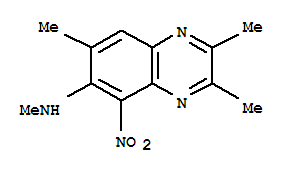 N,2,3,7-四甲基-5-硝基-6-喹喔啉胺
