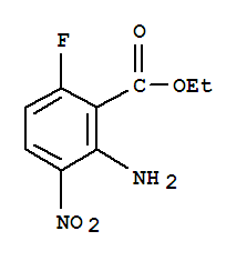 2-氨基-6-氟-3-硝基苯甲酸乙酯