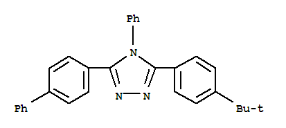 3-(联苯-4-取代)-5-(4-叔丁基苯)-4-苯基-4H-1,2,4-三唑 632756