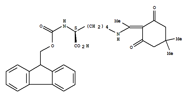 N-Fmoc-N'-[1-(4,4-二甲基-2,6-二氧代环己亚基)乙基]-D-赖氨酸
