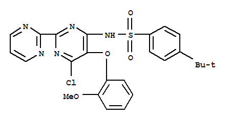 N-[6-氯-5-(2-甲氧基苯基)[2,2-二嘧啶]-4-基]-4-叔丁基苯磺酰胺