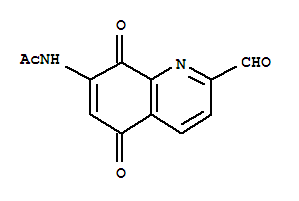 N-(2-甲酰基-5,8-二氧代-5,8-二氢喹啉-7-基)乙酰胺