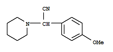 2-(4-甲氧基苯基)-2-哌啶乙腈