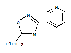 3-[5-(氯甲基)-1,2,4-氧杂二唑-3-基]吡啶
