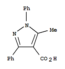 5-甲基-1,3-二苯-1H-吡唑-4-羧酸