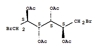 1,6-二溴-1,6-二脱氧-D-甘露醇2,3,4,5-四乙酸酯