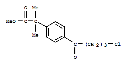4-[4-氯-1-丁酰基]-A,A-二甲基苯乙酸甲酯