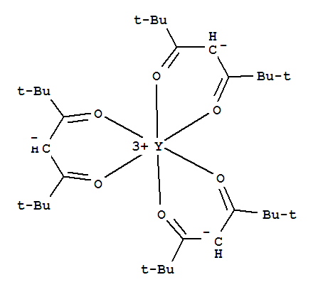 三(2，2，6，6-四甲基-3，5-庚二酮酸)钇(III)