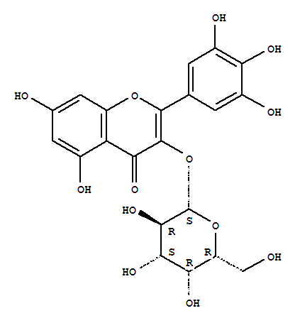 杨梅酮 3-O-半乳糖苷