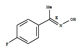乙酮,  1-(4-氟苯基)-,  肟, (1E)- (9CI)