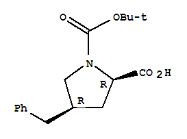 (2R,4R)-4-苄基-1-(叔丁氧羰基)吡咯烷-2-羧酸
