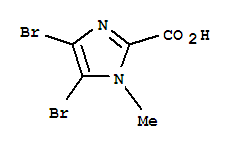 4,5-二溴-1-甲基咪唑-2-羧酸