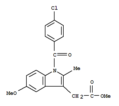 Indomethacin impurity 7/Indomethacin EP Impurity H/methyl 2-(1-(4-chlorobenzoyl)-5-methoxy-2-methyl-1H-indol-3-yl)acetate