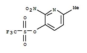 6-甲基-2-硝基-吡啶-3-基三氟甲基磺酸酯