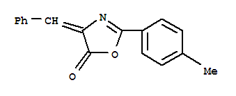 4-亚苄基-4,5-二氢-2-(对甲苯基)恶唑-5-酮