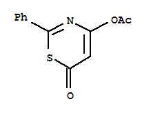 6-羰基-2-苯基-6H-1,3-噻嗪-4-基乙酸酯