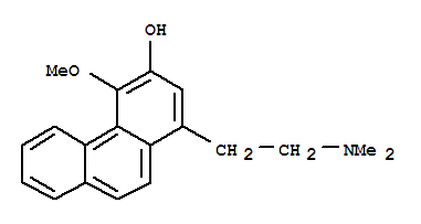 1-[2-(二甲基氨基)乙基]-4-甲氧基-3-菲酚