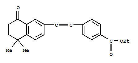 4-[(5,6,7,8-四氢-5,5-二甲基-8-氧代-2-萘)乙炔]苯甲酸乙酯