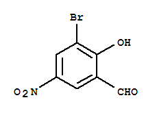 3-溴-2-羟基-5-硝基苯甲醛