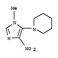 1-(1-甲基-4-硝基-1H-咪唑-5-基)哌啶
