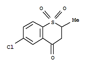 6-氯-2-甲基(硫苯并二氢吡喃-4-酮)-1,1-二氧化物