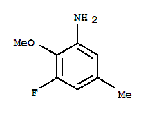 3-氟-2-甲氧基-5-甲基苯胺