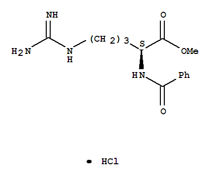 Nα-苯甲酰-L-精氨酸甲酯盐酸盐