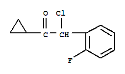 1-环丙基-2-氯-2-(2-氟苯基)乙酮