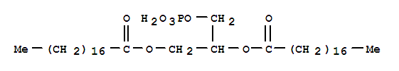 1-[(磷酰氧基)甲基]乙烷-1,2-二基二硬脂酸酯