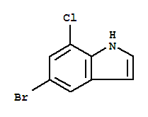 5-溴-7-氯-1H-吲哚