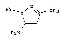 2-苯基-5-三氟甲基-2H-吡唑-3-胺