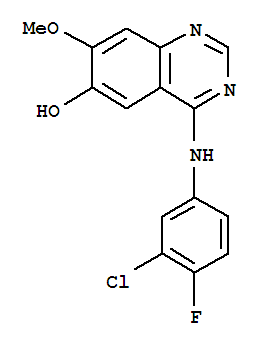 4-(3-氯-4-氟苯胺)-7-甲氧基-喹唑啉-6-醇